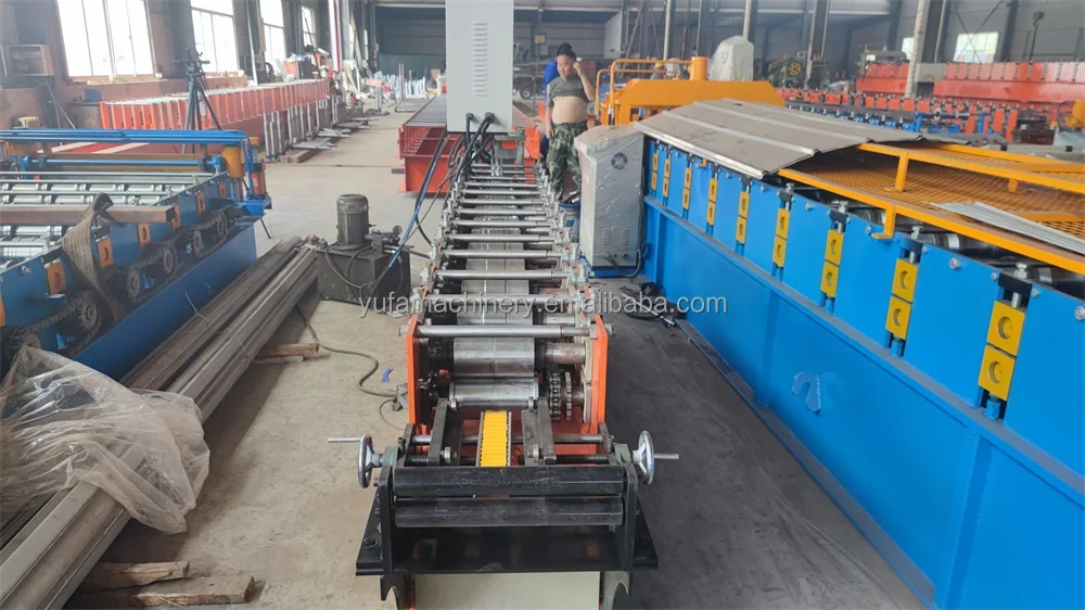 Steel Palisade Garden Fence Roll Forming Machine Supplier Buy