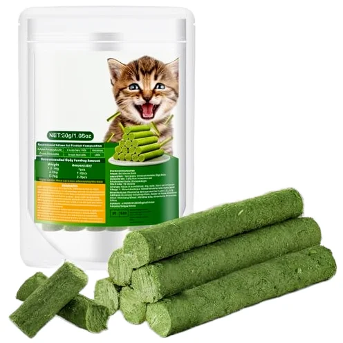 Bulk Pet Food Fun Freeze-Dried Catnip Sticks  Natural High Attraction Healthy Treat for Cats Cat Grass Stick cat Food