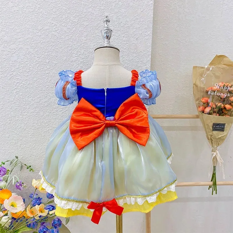 New Snow White Toddler Princess Costumes Dress for Girls Cosplay Kids Birthday Halloween Dress up Clothes New Snow White Toddler Princess Costumes Dress for Girls Cosplay Kids Birthday Halloween Dress up Clothes