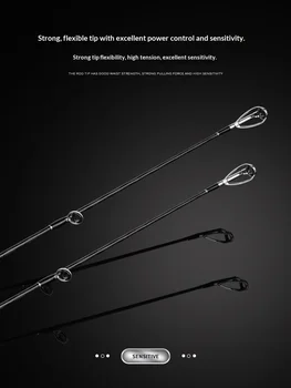 NEW Super Long-distance Investment Road Asian Luya Rod 3.0/3.6 Carbon Super Hard H Adjustment Three-section Portable Fishing Rod – Hard Lure – view 5