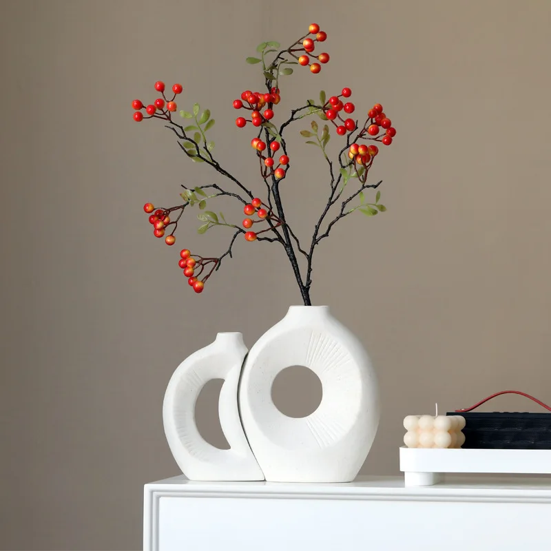 Boho Home Decor Artwork Customizable Luxury New Arrivals Decoration Various Sizes Ceramic Vase for Home Decor