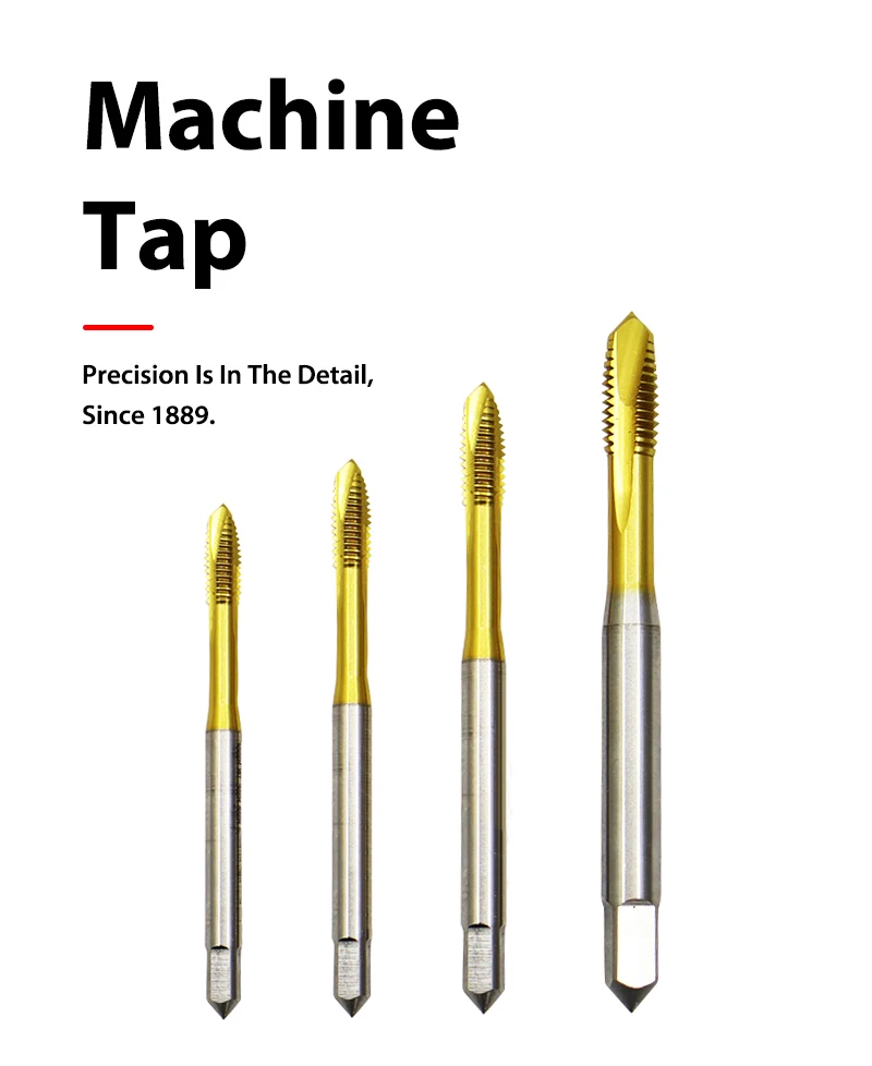 Cnc Machine Taps Threading Tool Hsse M35 Cobalt Din371form B Spiral ...
