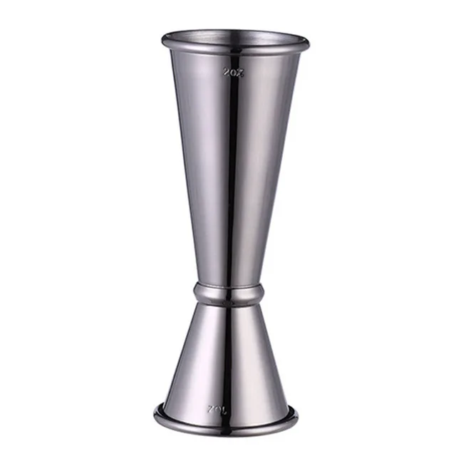Bar Measuring Cup, Stainless Steel Measuring Shot Cup Metal Cocktail  Measuring Cup with Scale for Bartenders (2.5 oz, 75 ml, 5 Tbsp)