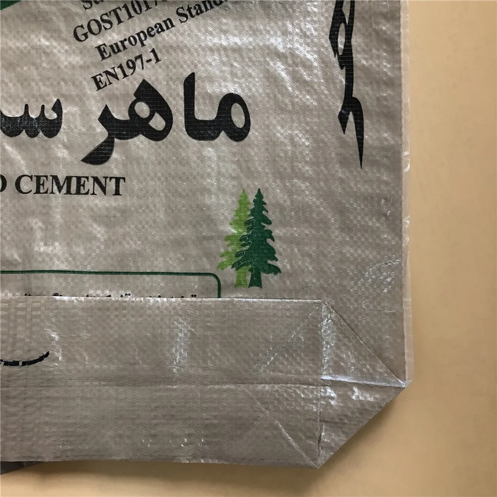 Kraft Paper Inside pp Woven Valve Bag 50kg 25 kg Different Dimensions Super Sacks for Sand Cement