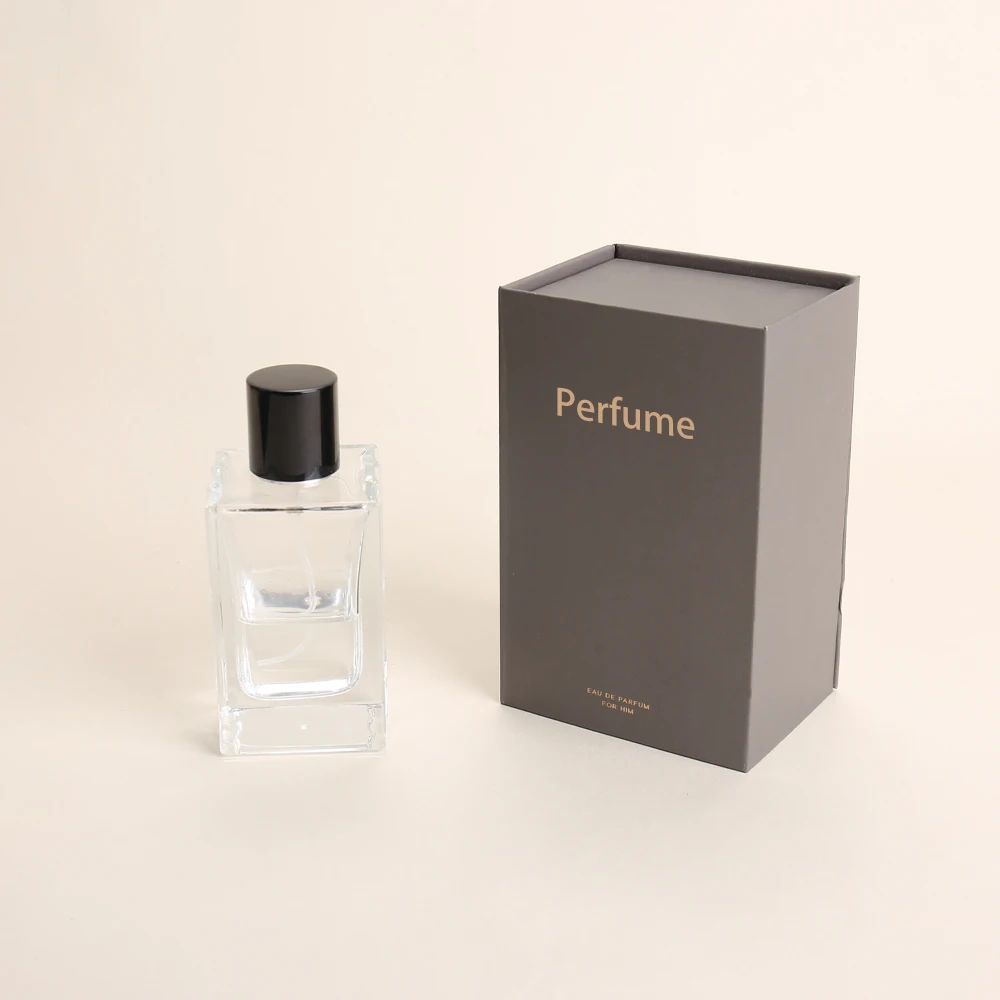 product custom magnetic cover gift boxes hot stamping printed embossed perfume storage bottle packaging rigid gift box for perfume-3