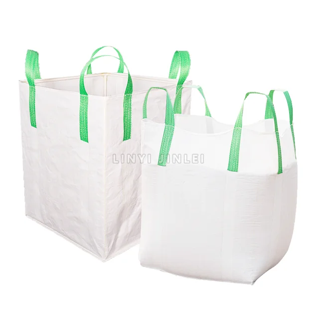 Factory Director Sell Iron Ore Jumbo Bag  90x90x110 CM Polypropylene Fibc PP Yellow Bulk Big Bags For Fibc Jumbo Bag