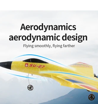 Hot EPP Su 27 RC Airplane Model, Fixed-Wing Glider Flying Toy
