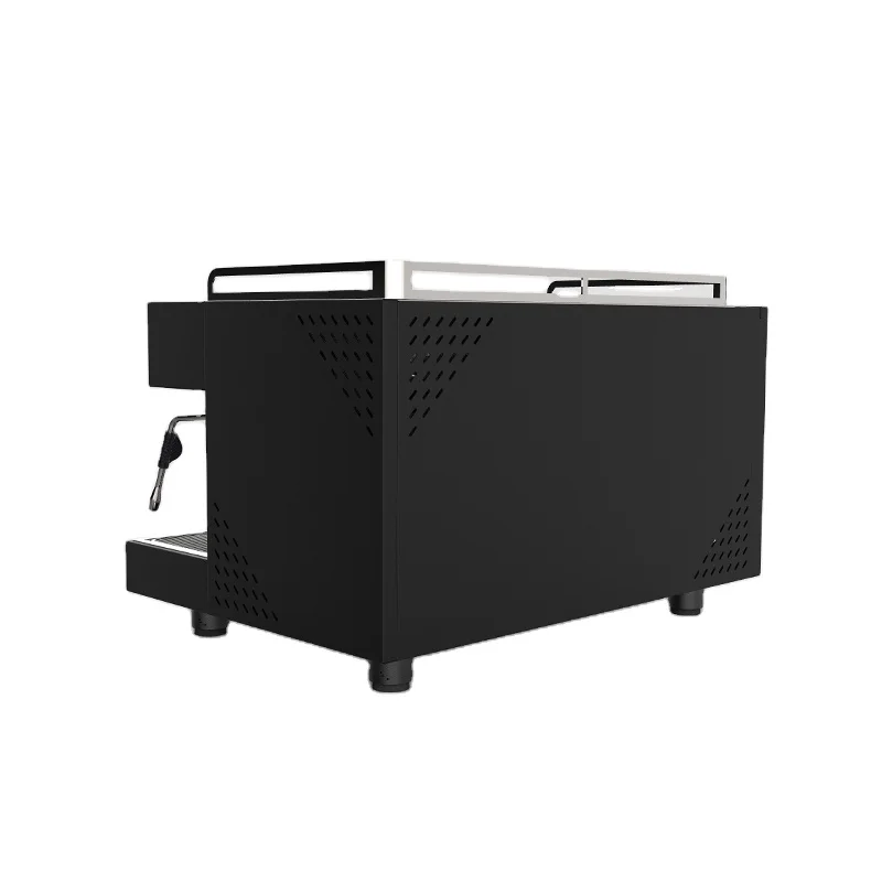 Professional Dual Group 11L Boiler Electric Control Commercial Espresso Coffee Machine for Hotel