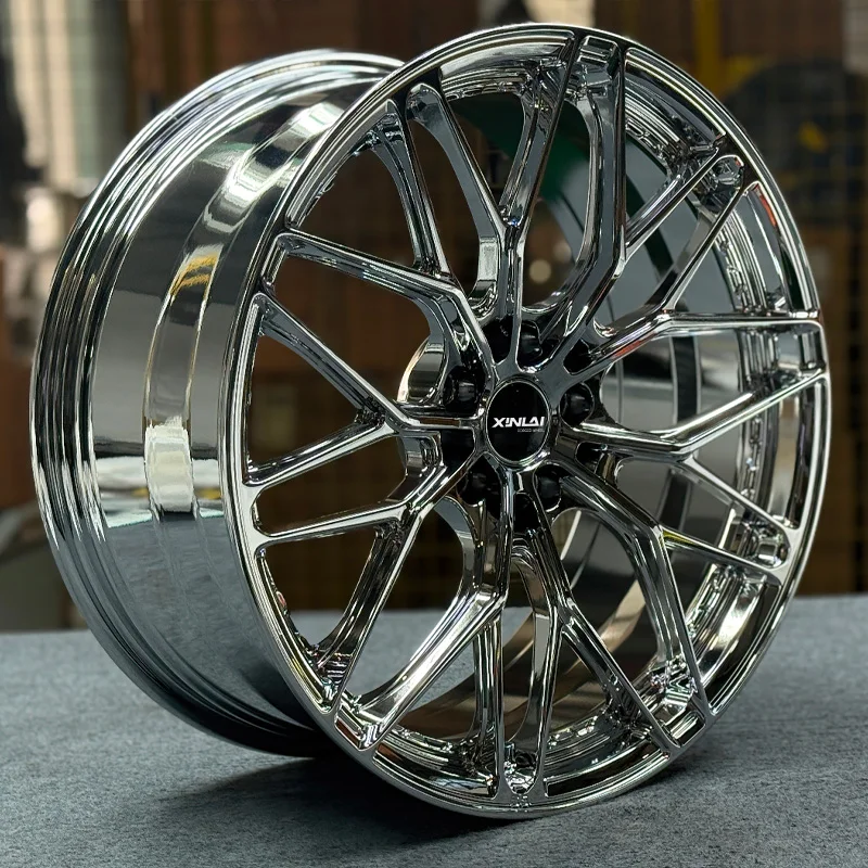 XL Monoblock Chrome Deep Dish Concave Custom Forged Wheel 5x114.3 5x120 5x112 Car Alloy Wheels 18 19 20 21 22 23 Inch Rim - Image 5