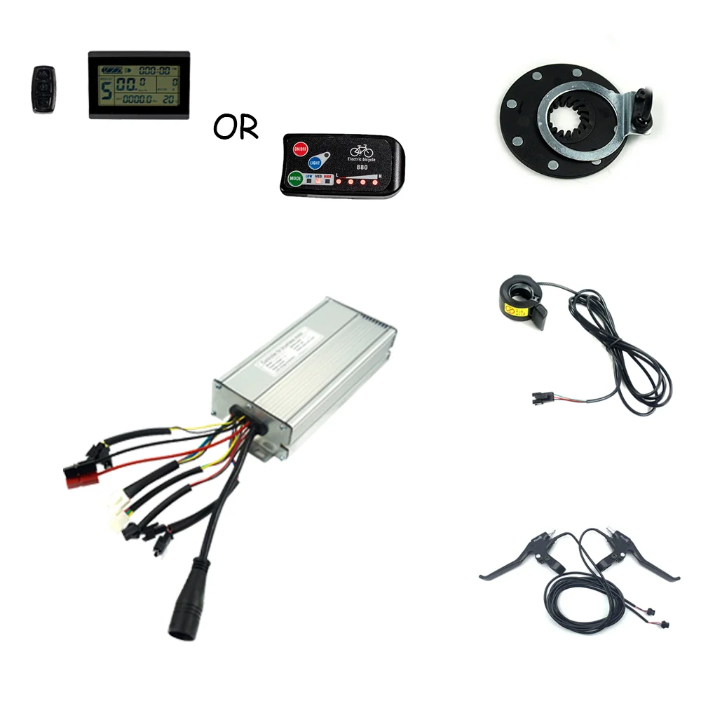electric bicycle controller wiring diagram Cozyel 48V/72V 2000W Brushless Motor Speed for E-Bike & Scooter Electric Bicycle (E-Bike) Controller Wiring
