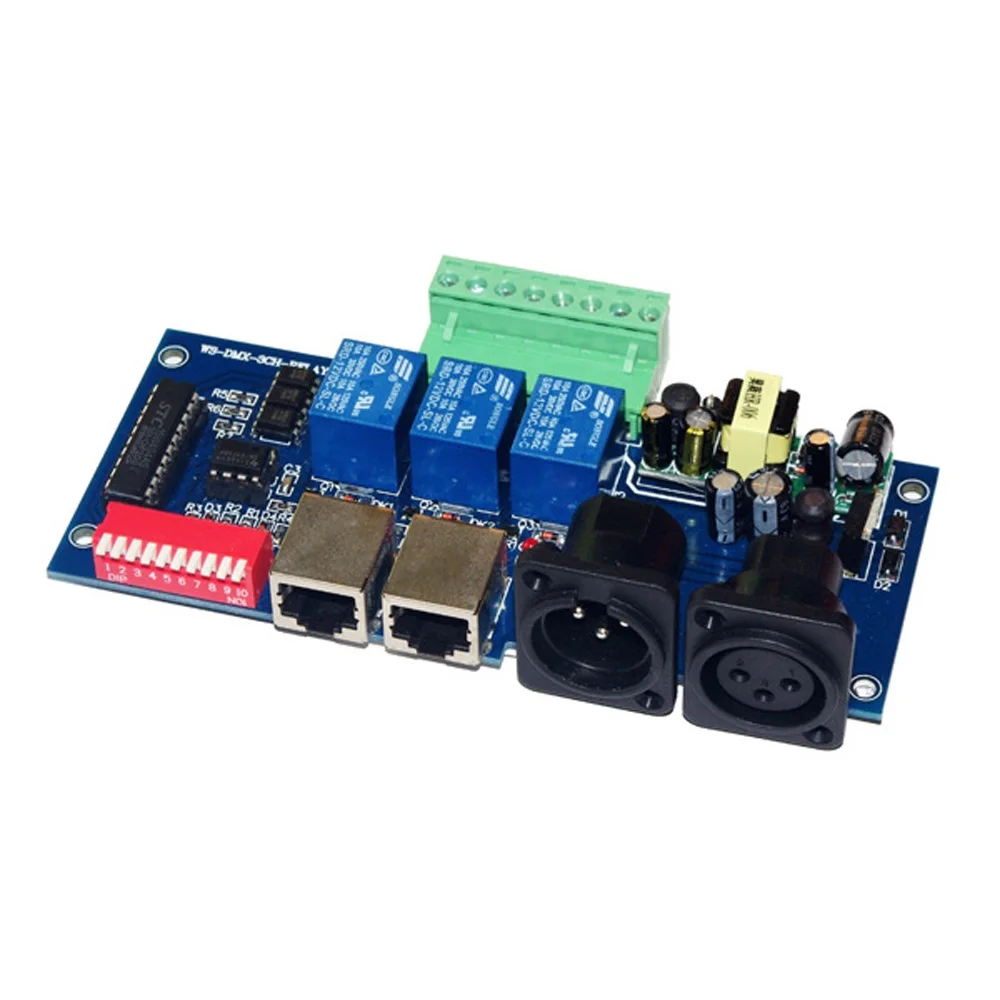 4X 3 Channel 5A DMX512 Controlled Relay Switch Kit DIY Converter Dimmer Relay F290f6a4 6598 4f95 85e0 7e4c60430bcb.e3d9d8fa00a9d334a534013f16cf8e8c