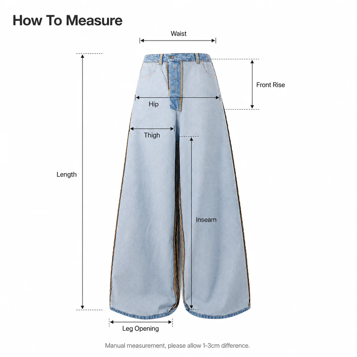Size measurements