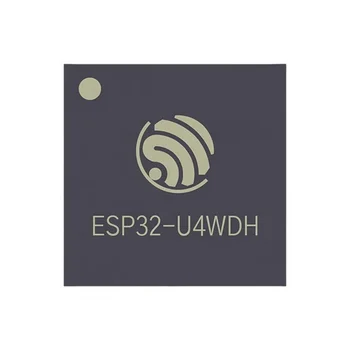 Espressif ESP32-U4WDH WIFI SOC IC integrated WiFi BLE and MCU with 4MB SPI flash for mobile wearable and IOT applications