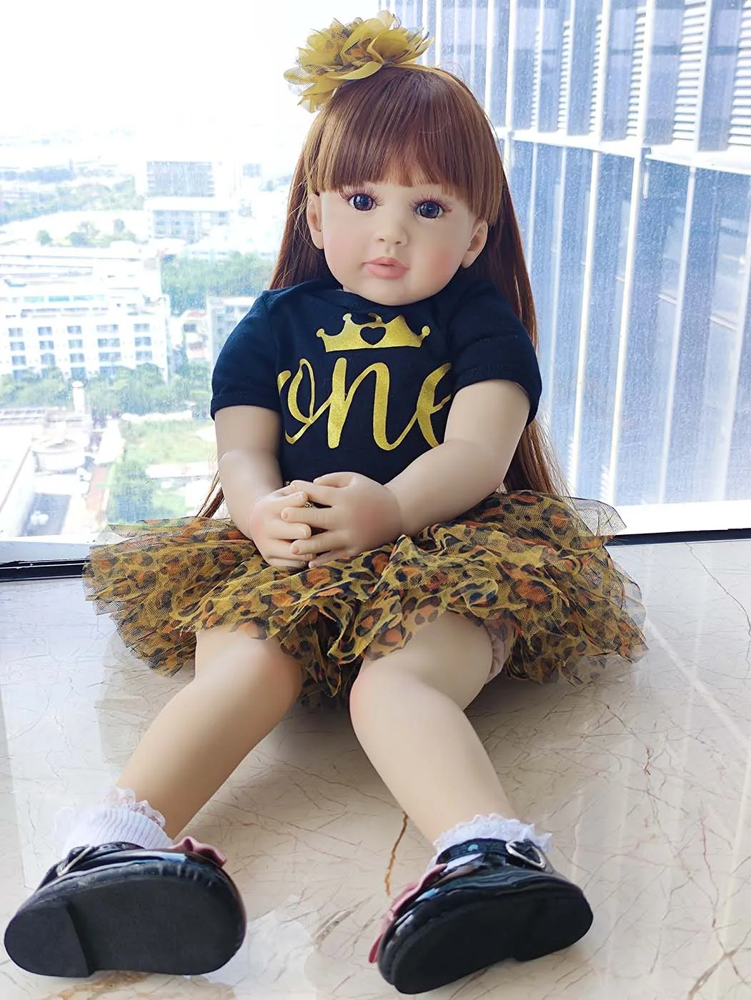 60 Cm Dolls Set Kit Realistic Mini Toy Simulated Full Body Cotton And