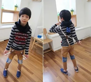 Children Boy Fashion Style Overall Braces Jeans In Wholesale Cheap Price