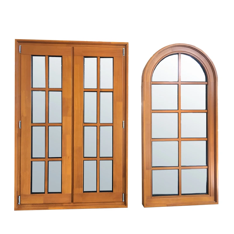 Best Quality Wooden arched windows for sale new picture construction