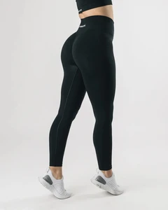 Top Fabric Factory Wholesale Woman Active Wear Seamless Yoga Black Amplify Leggings  for Women Leggings Sin Costuras Pushup