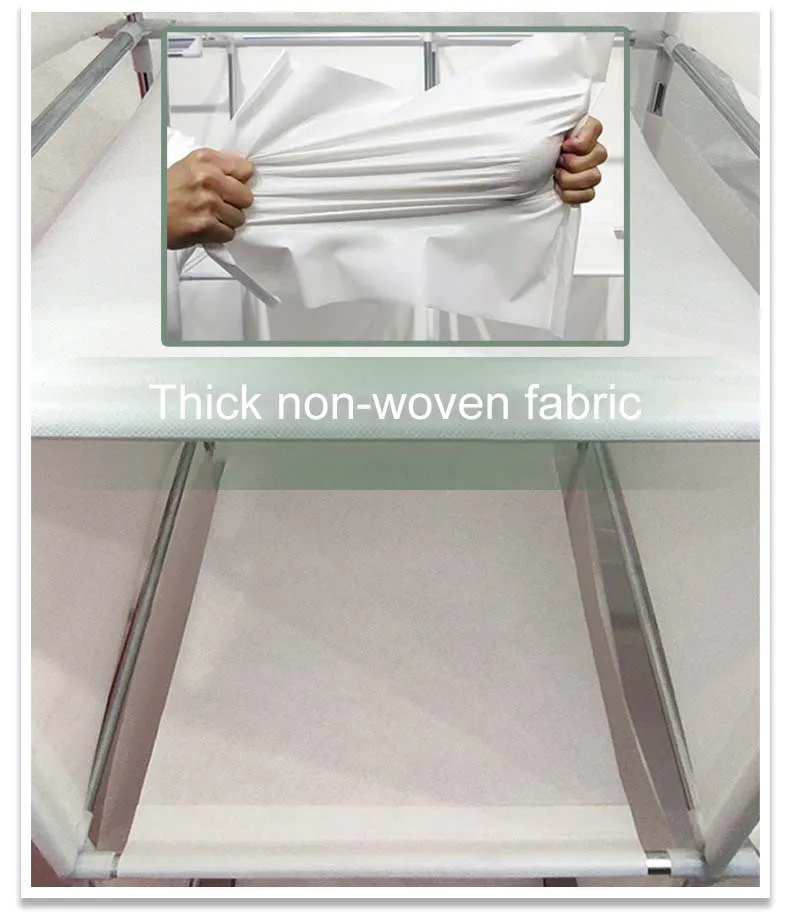 Minimalist Eco-Friendly Chinese Fabric Closet Wardrobe Removable Metal Bedroom Furniture for Living Room or Home Use