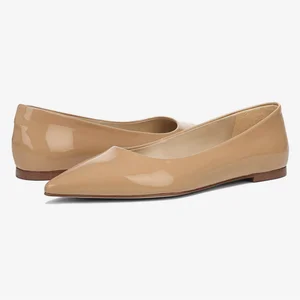 Wholesale Competitive Price Customized OEM/ODM Genuine Leather Shoes Ladies Flat Shoes