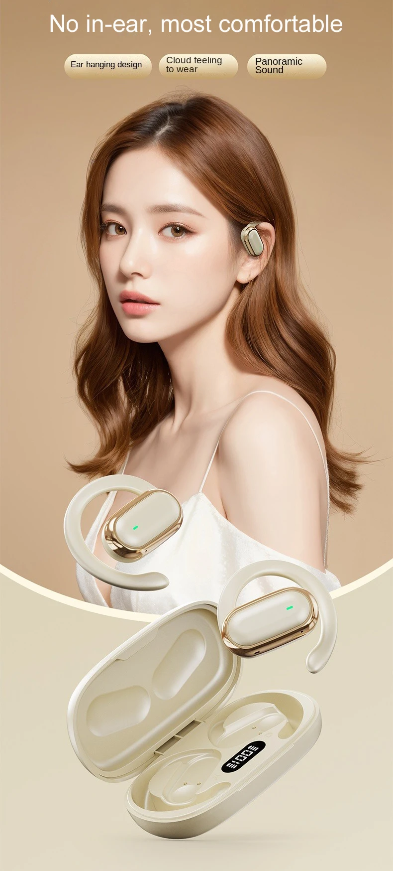 New Wireless Gaming Headset ANC ENC In-ear Headphones OWS Noise Cancelling Earphones Open Ear Sport Headphones X96