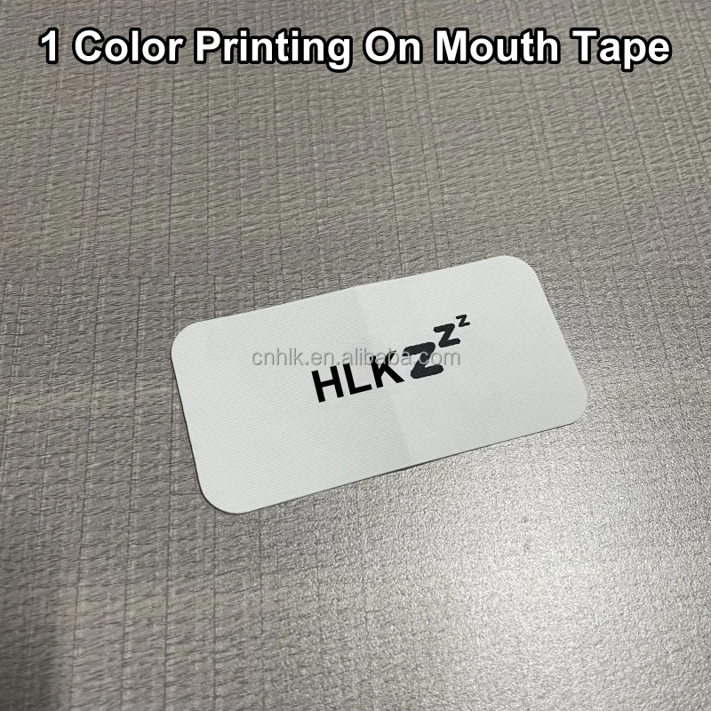 product hlk new infused 6 ingredients vitamin aloe coq10 silicone mouth tape with collagen-2