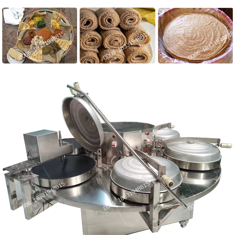 automatic continuous injera making machine