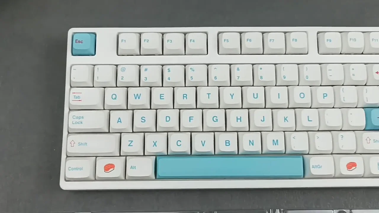 2022 Japanese English Sushi 121 Keys Dye Sub Pbt Xda Profile Custom ...