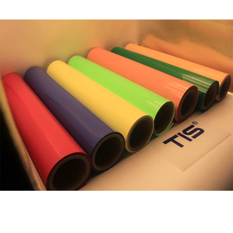 Korean Vinyl Cutter Transfer Cutting PU Flex Heat Transfer HTV Vinyl Film for T Shirts