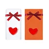 White and orange (including embroidered ribbon)