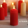 red swaying M