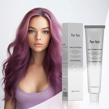 PureStyle All-Inclusive Hair Dye Cream Kit Hair Color Cream for DIY Enthusiasts