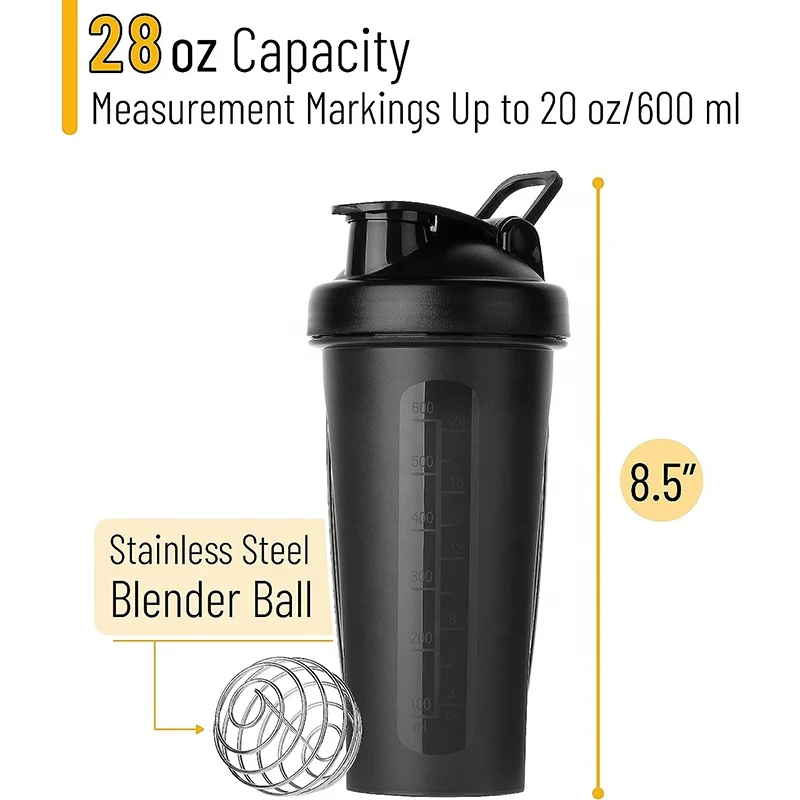 Factory Direct Eco-Friendly for Promixx Pursuit 600ml Vortex Water for Shaker Bottle Custom Logo Gym Shaker with Sport Style