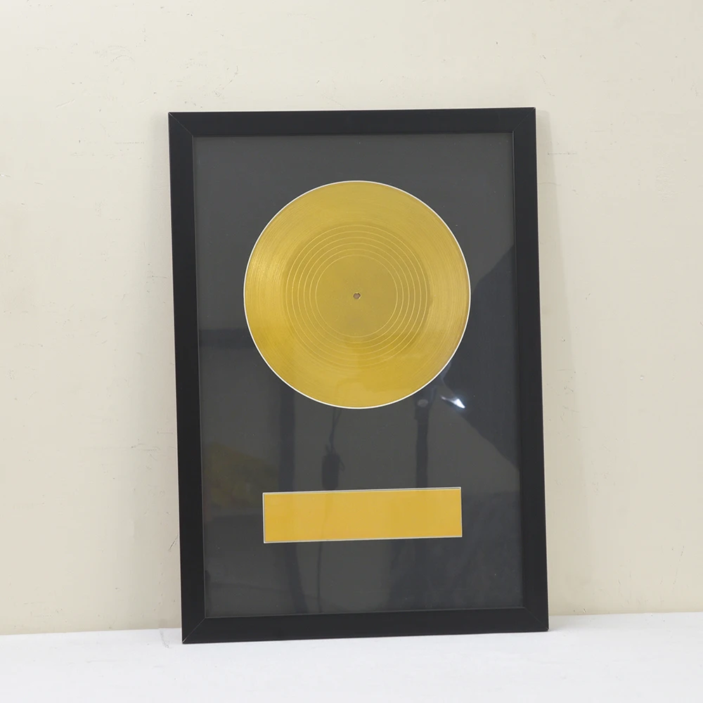 40cm X 60cm Black Wood Vinyl Record Frame for Displaying Your Favorite Records, Perfect for Home Decor.