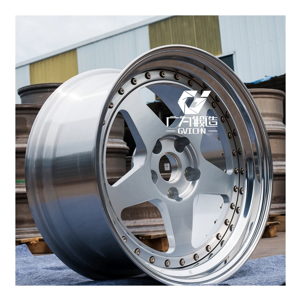 GVICHN customize Aluminium alloy rim deep concave polishing forged wheels 18 19 20 21 22 23 24 26 28 inch