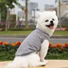 pure cotton vest, pure gray