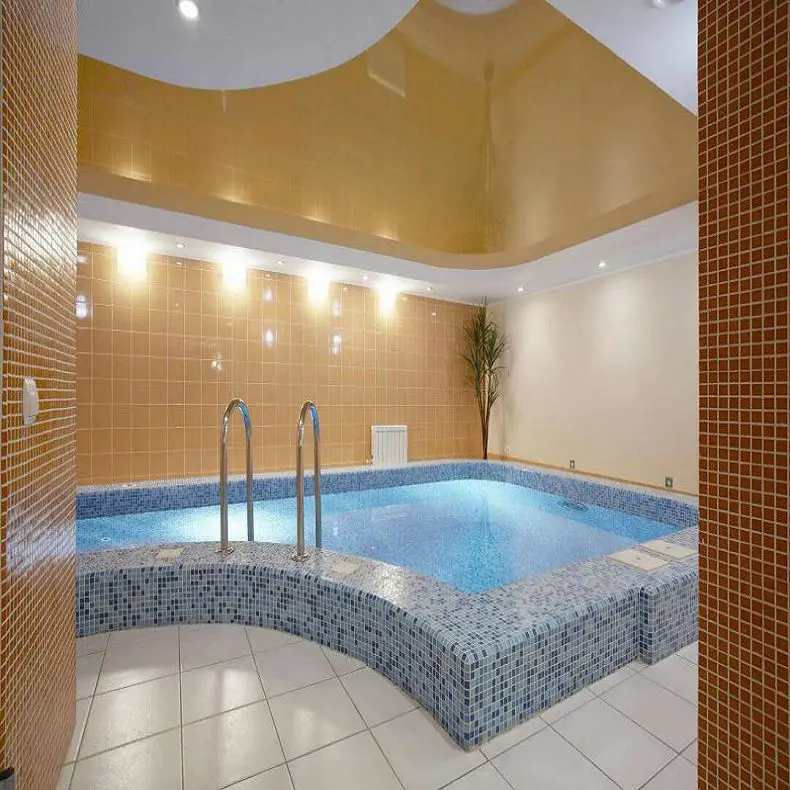 pvc interior decoration stretch ceilings pearlescent film-30