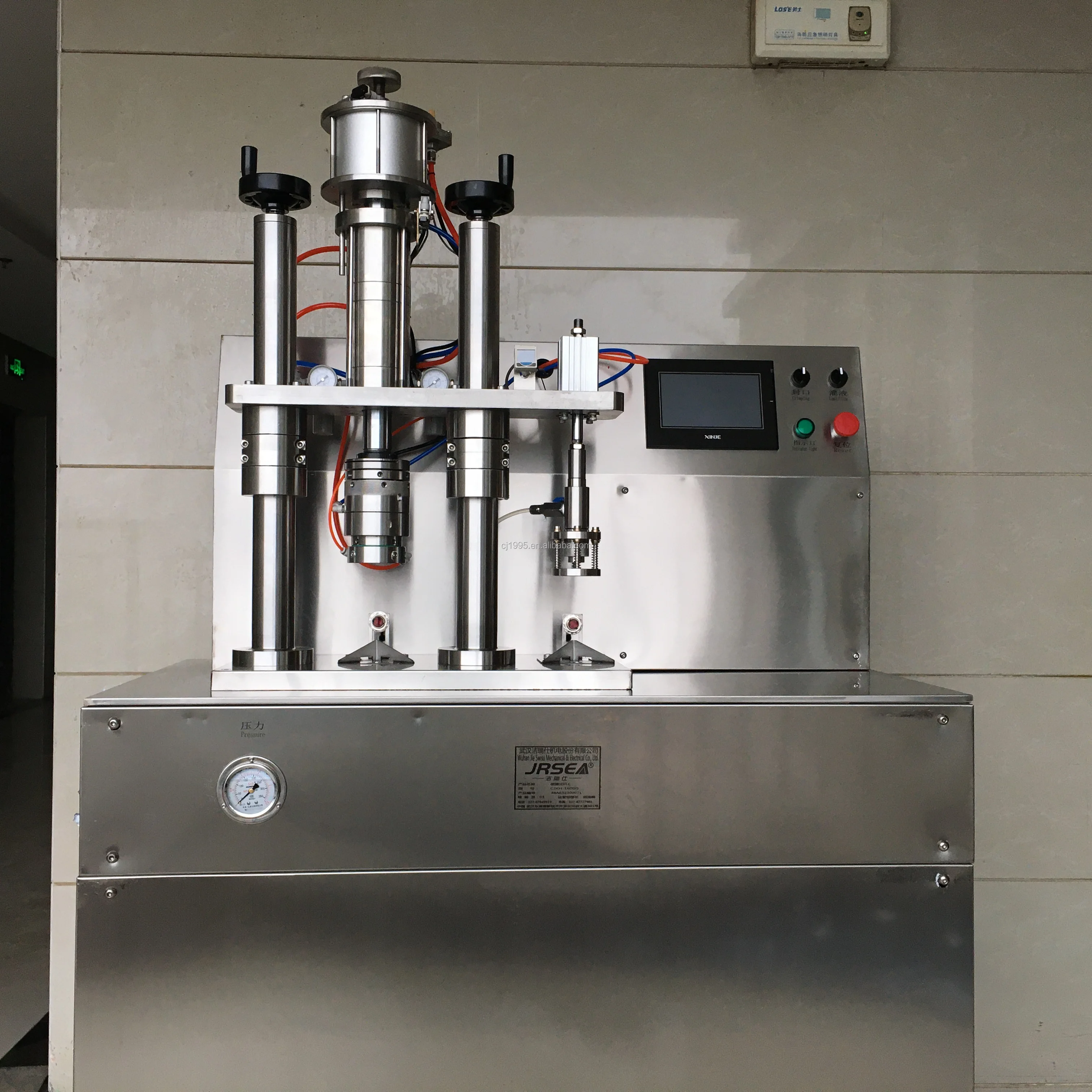 
Полуавтоматический мешок на клапане bov, аэрозольная разливочная машина для косметики 