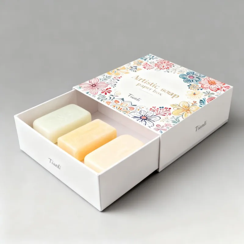 Özelleştirilmiş Dijital Baskılı Geri Dönüşümlü Malzemelerden Üretilen Sabun Bombası Temizlik Ürünü Kutusu, Pencereyle Donatılmış Cilt Bakımı Sabunu Kutuları