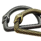 Snake Rings Metal Ring Fashion Snake Pattern D Rings For Handbags Bags Nice Finish Metal Hook D Ring Anillo De Metal D