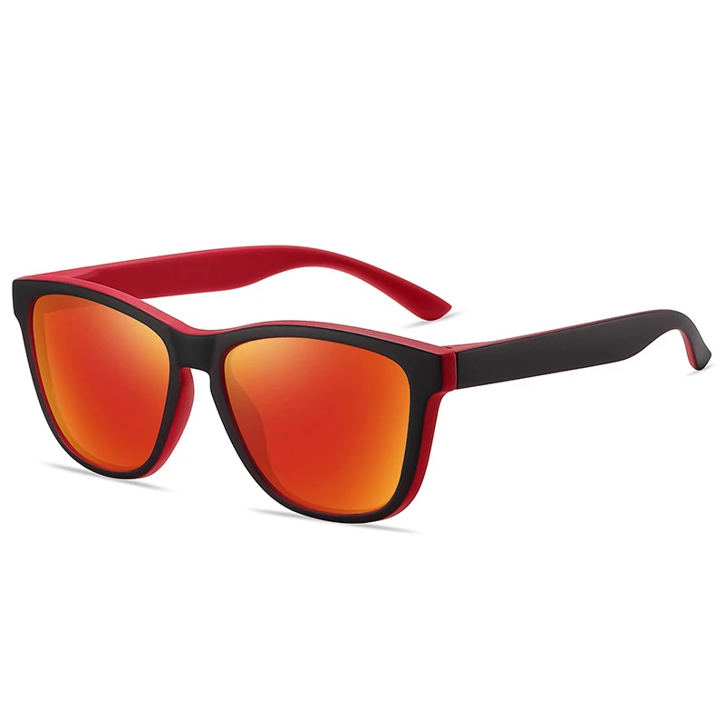 2022 New Colors Custom Logo Outdoor Men Sports HD Polarized Sunglasses