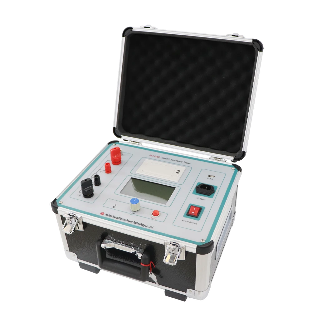 Breaker CRM Test Circuit Breaker Contact Resistance Test Analyzer