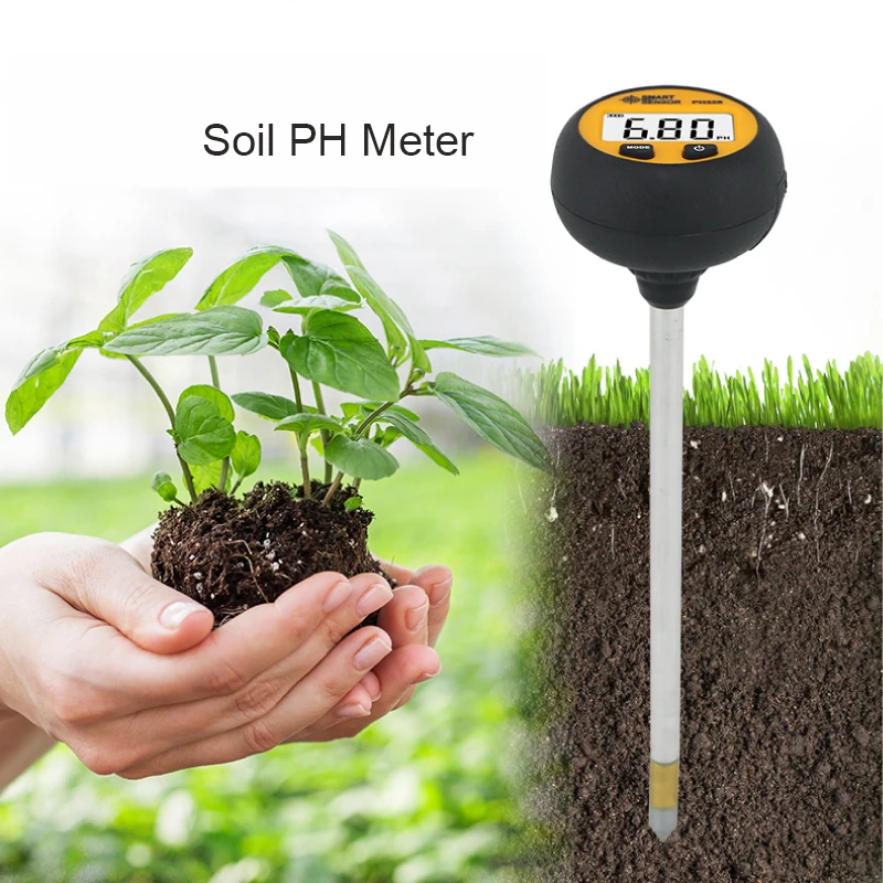 Digital Lcd Soil Tester Ph/moisture/temp 3.0 9 Ph Meter Heat - Temu