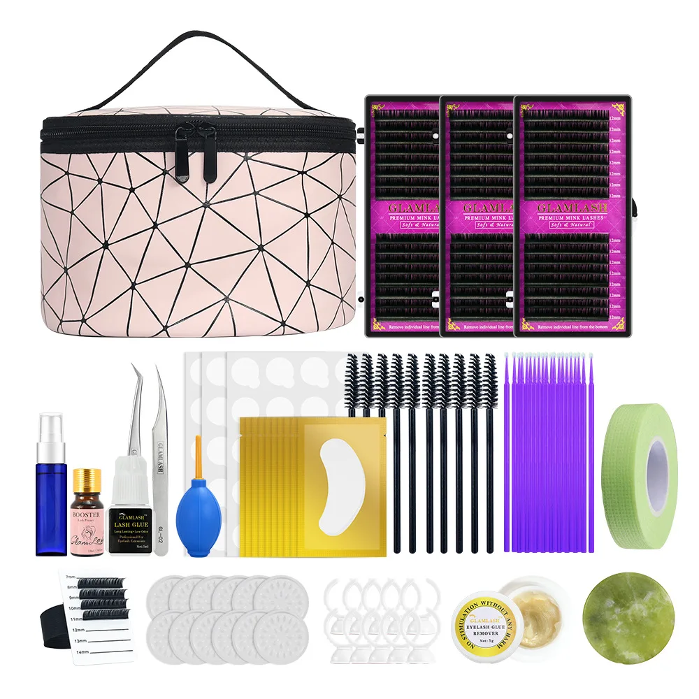 Набор профессиональных ресниц для наращивания накладные ресницы Набор для тренировок для начинающих макияж тренировка и трансплантация ресниц