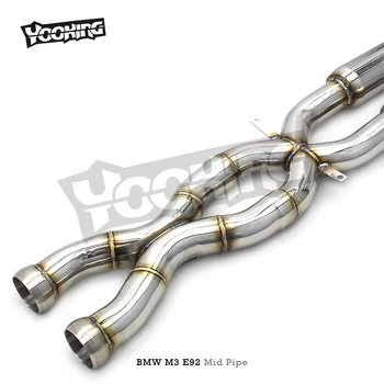 Tuning Dual X Pipe in Stock for BMW M3 E90/E92/E93 V8 4.0L 2008