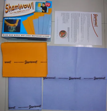 new original shamwow super absorbent towels