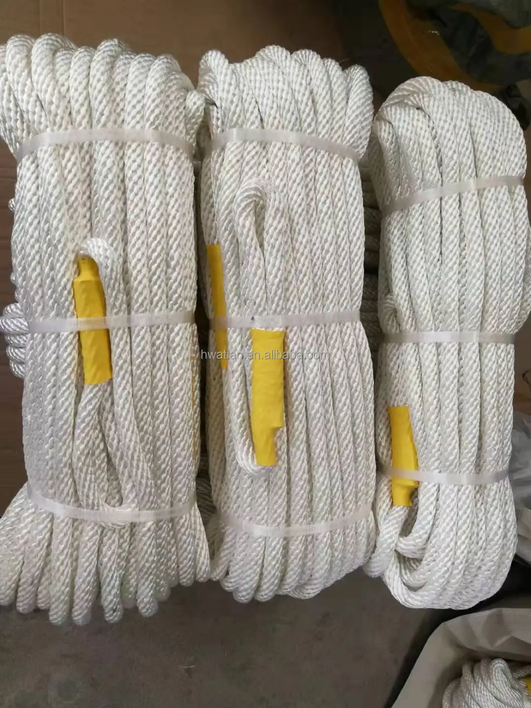 High Strength Insulated Nylon Rope Polyamide Soft Power Safety Rope