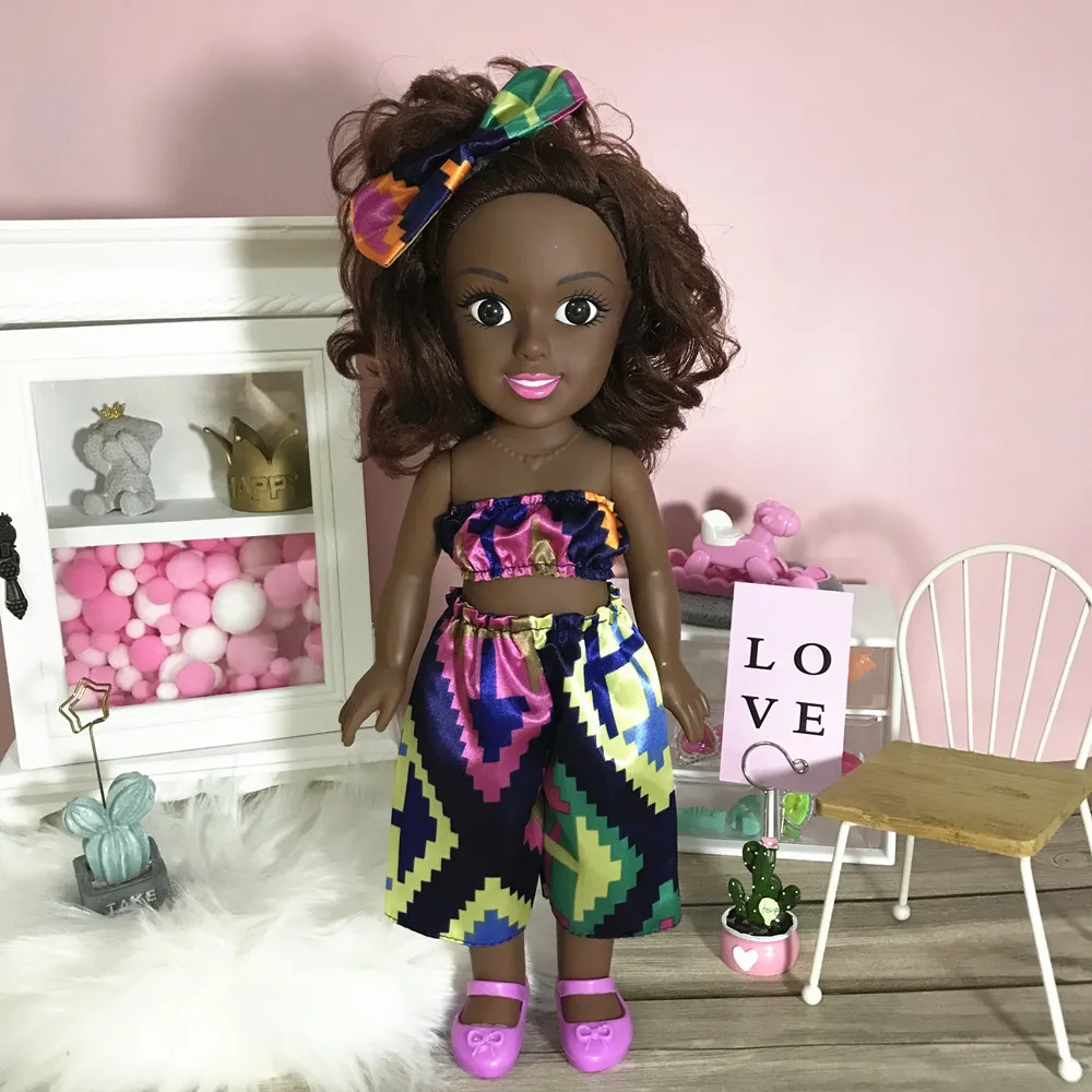 2020 New Design Wholesale Vinyl Plastic Lifelike American African Black  Baby Dolls for Kids