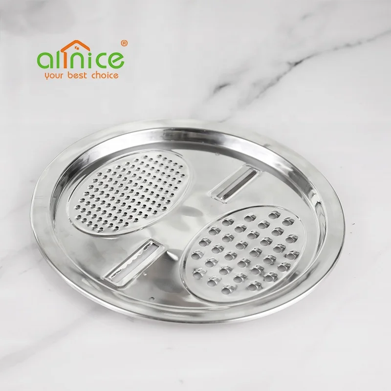 Многофункциональный дуршлаг 3 в 1, сливная корзина из нержавеющей стали, ситечко, чаша для мытья овощей и фруктов