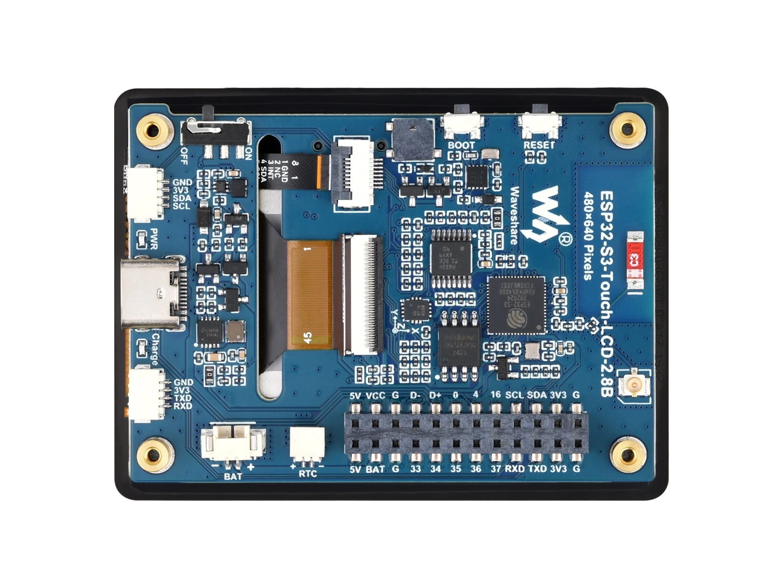 Waveshare ESP32-S3-LCD-2.8B Display Development Board