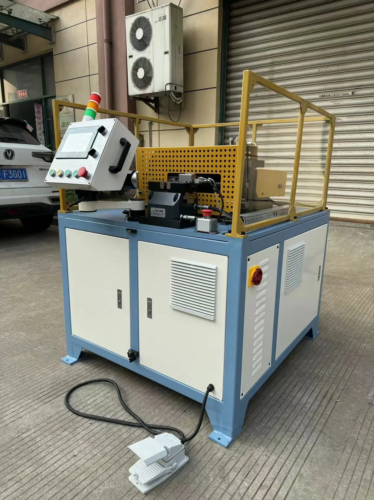 BOBO Machine heat exchanger hydraulic copper aluminum steel pipe tube shown in a detail photo for this news article